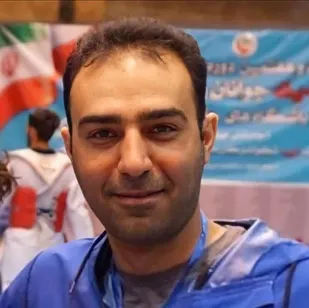 تجلیل سردار سلامی از مربی تیم تکواندوی   سپاه حضرت سیدالشهدا(ع)