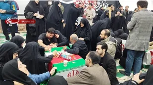 وداع با شهدای مدافعان امنیت  اقدام تروریستی مسلحانه در گیلان