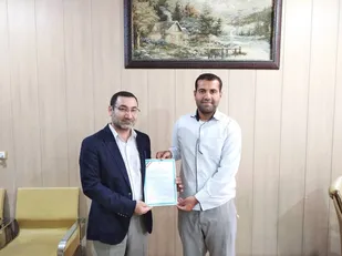 ثبت اختراع طراحی و ساخت مکانیزم تنظیم همزمان عرض و عمق نهرکن