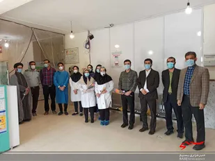 تجلیل از مدافعان سلامت در مرکز جامع خدمات سلامت عالیشهر