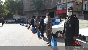 رزمایش بزرگ دفاع زیستی در خرم آباد