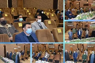 تجلیل از فرماندهان بسیجی گلدشت