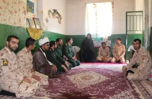 دیدار با خانواده شهید غریبعلی والااصیل