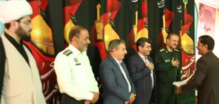 تجلیل از ایثارگران اداره کل راه و شهرسازی شرق استان سمنان