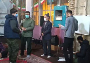 مراسم تقدیر از بسیجیان پایگاه بسیج کربلا برگزار شد