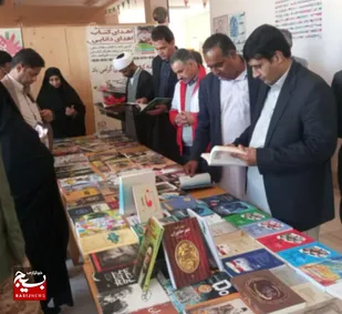 افتتاح نمایشگاه کتاب در شهرستان مهرستان