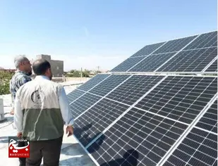 آغاز حرکت جهادی راه اندازی نیروگاه&zwnj;های خورشیدی خانگی توسط بسیج سازندگی استان قزوین