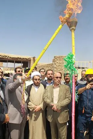 افتتاح پروژه گازرسانی به 8 روستای شهرستان تاکستان در هفته دولت