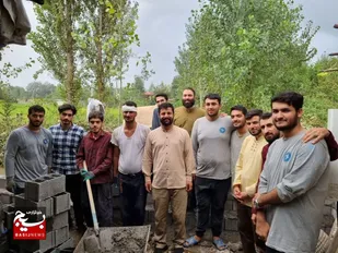 حضور مسئول سازمان بسیج دانشجويي کشور در جمع دانشجویان جهادگر دیار علویان
