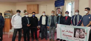 ورزشکاران بسیجی استان کرمان به پویش نذر خون پیوستند