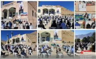 یادواره 120 شهید مناطق میاندربند و بالادربند بخش مرکزی کرمانشاه برگزار گردید