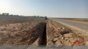 اجرای پروژه آب رسانی در روستای صیداویه آبادان
