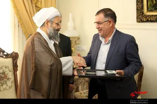 دیدار مسئولان اهر با جانبازان