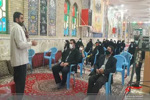 ویژه برنامه قرار بی قرارها در گلزار شهدا سرخه برگزار شد
