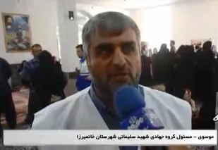تداوم خدمت رسانی جهادی پزشکی در خانمیرزا+فیلم