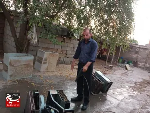 نسیم همدلی با برپایی اردوی جهادی دربخش مدرس شوشتر