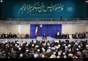 دیدار رهبر معظم انقلاب با کارگزاران نظام