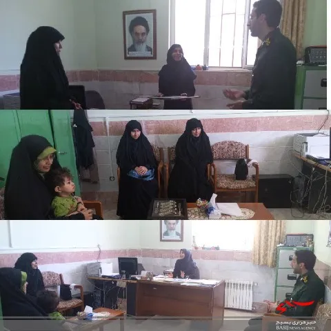 تقدیر از مدیر آموزشگاه انقلاب فرمهین توسط فرمانده حوزه بسیج دانش آموزی و مربیان طرح شهید «بهنام محمدی»