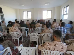 برگزاری جلسه اخلاق با حضور حجت الاسلام رحیمی (استاد اخلاق)