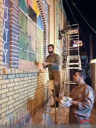 بهسازی و فضاسازی پایگاه بسیج شهید هدایی