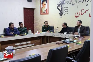 جلسه برنامه&zwnj;ریزی مسئولان دفاتر خبرگزاری بسیج استان سمنان+عکس