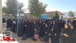 اعزام ۲۵۰ دانش آموز دختر به اردوی راهیان نور
