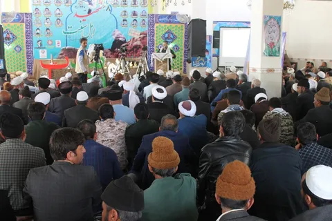 یادواره ۲۸ شهید اهل سنت خراسان شمالی در روستای باغلق برگزار شد