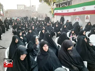 مراسم &laquo;شهید آبروی کوچه افتخار محله&raquo; در زاوه برگزار شد
