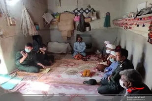 دیدار با خانواده شهید اهل سنت در چابهار