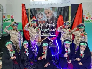 بزرگداشت شهید &laquo; سلیمانی&raquo; در مهد قرآنی روستای حسین آباد عاشوری برگزار شد
