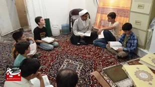 نور قرآن در محفل انس جوانان پایگاه انصار الحسن (ع) تابید