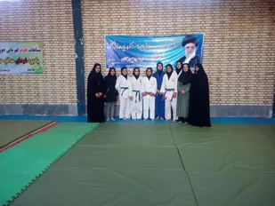 برگزاری اردوی تیم جودو نوجوانان دختر بسیج استان سمنان در بسطام +عکس