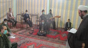 جلسه قرارگاه حافظان سلامت در روستای سنگ سفید برگزار شد