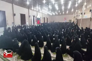 برگزاری ️همایش دختران فاطمی در زهک