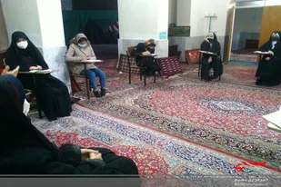 نشست بصیرتی دانش&zwnj;آموزان مدرسه حجاب همدان