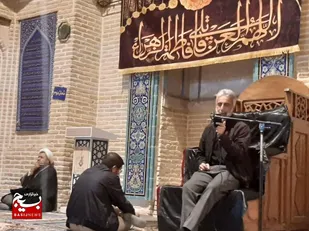 اولین شب سوگواری فاطمیه درمسجد جامع شهرکرد