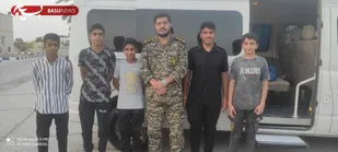 اعزام بسیجیان دانش&zwnj;آموزی&zwnj;بندرخمیر به مشهد مقدس