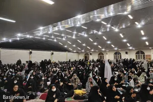 حال و هوای زیبای بندگی و دلدادگی شب بیست و یکم ماه مبارک رمضان در نهاوند