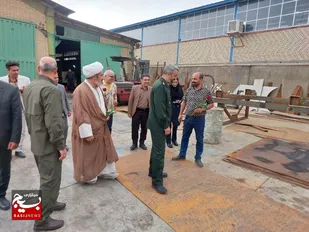 فرمانده سپاه ناحیه حضرت جوادالائمه(ع) با کارکنان پایا موتور و رستا صنعت دیدار کرد