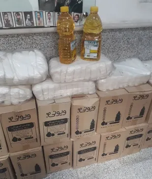 کمک مؤمنانه گروه جهادی حوزه زکیه(س) گلستان