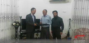 تجلیل از پیشکسوت ورزش بسیج مازندران + عکس