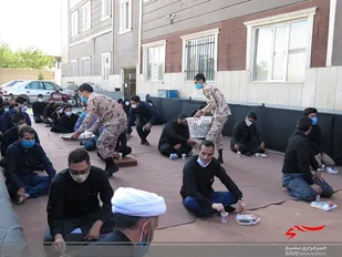 مراسم عزاداری دهه اول محرم در ناحیه مقاومت بسیج سپاه میثم مشهد
