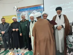 مسئول جدید بسیج طلاب و روحانیون سپاه فتح منصوب شد + ( تصاویر)