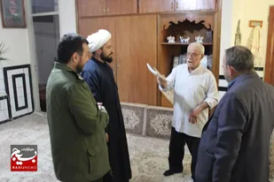 دیدار فرمانده سپاه ناحیه گرمسار با رزمندگان دفاع مقدس+تصاویر