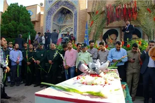 استشمام عطر شهدا در صدا و سیمای مرکز فارس