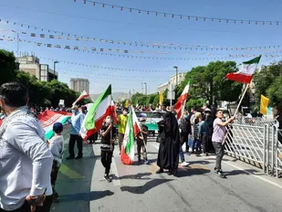 راهپیمایی روز قدس در مشهد
