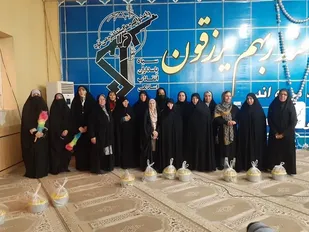 برگزاری  اختتامیه اردوی راهیان نور دانش آموزان دختر  اسلامشهر