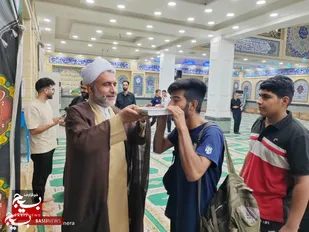 مراسم آئین بدرقه بسیجیان به سالگرد ارتحال امام خمینی (ره)