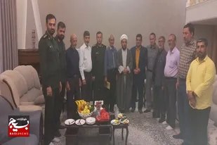 دیدار هفتگی با رزمندگان و ایثارگران سرخه برگزار شد