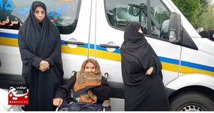 گوشه هایی متفاوت از مراسم تشییع پیکر شهدا در تبریز
